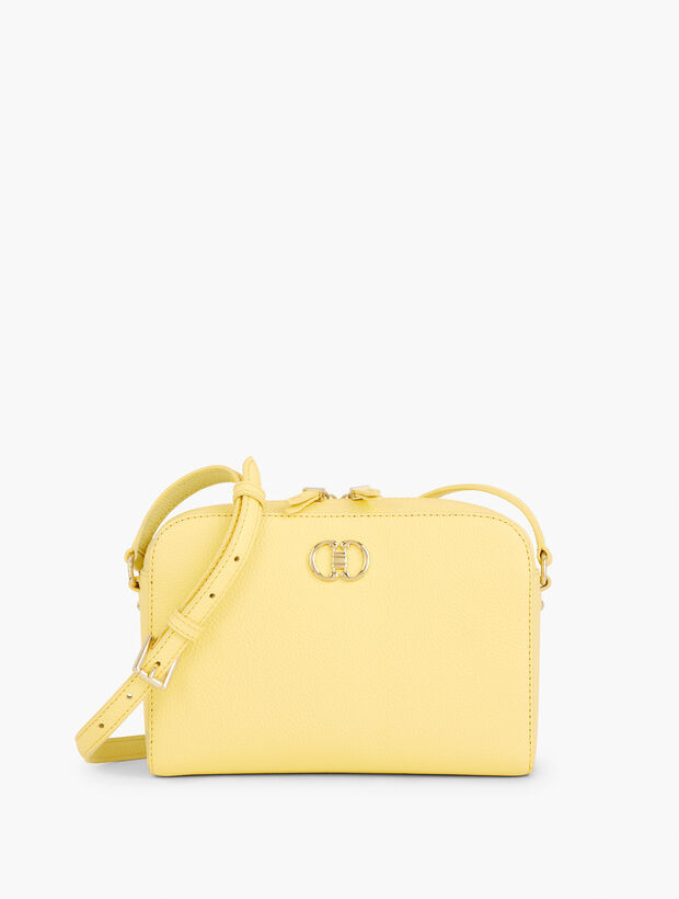 Blythe Pebble Leather Crossbody Bag | Talbots