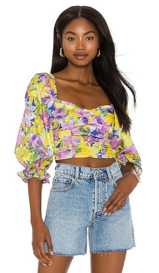 Cassia Crop Top | Revolve Clothing (Global)