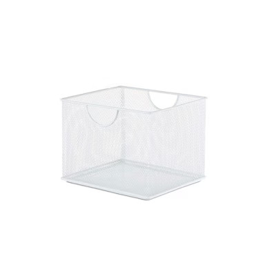 Design Ideas Mesh Stacking Bin – Metal Shelving Storage Container Organizer | Target