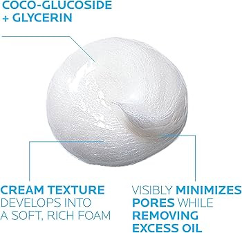 La Roche-Posay Effaclar Deep Cleansing Foaming Facial Cleanser, Cream Cleanser for Sensitive Skin... | Amazon (US)