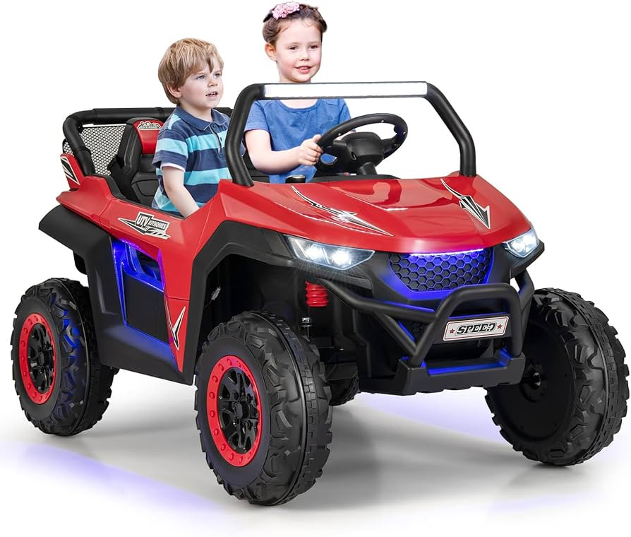 Costzon 2-Seater Ride on Car for Kids, 12V Kids' Electric Vehicles w/Remote Control, 4 Shock Abso... | Amazon (CA)