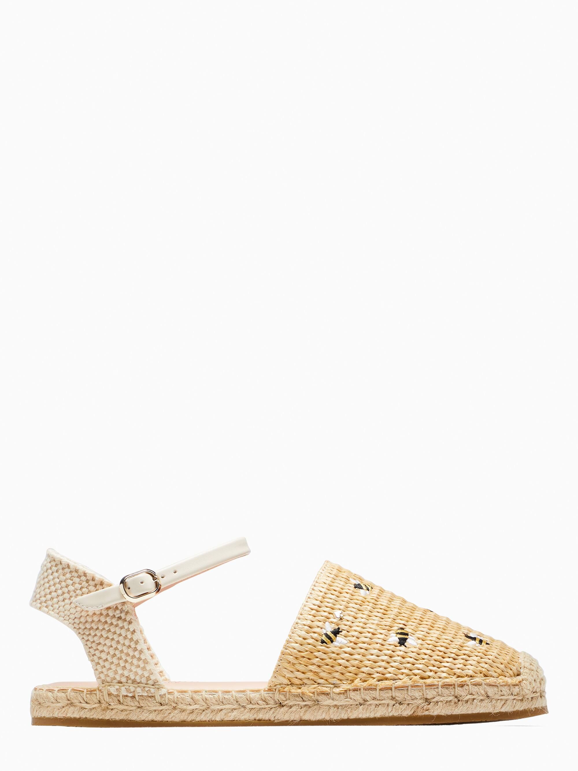 bonnie bee straw flats | Kate Spade Outlet