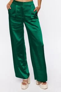 Satin Wide-Leg Pants | Forever 21 (US)