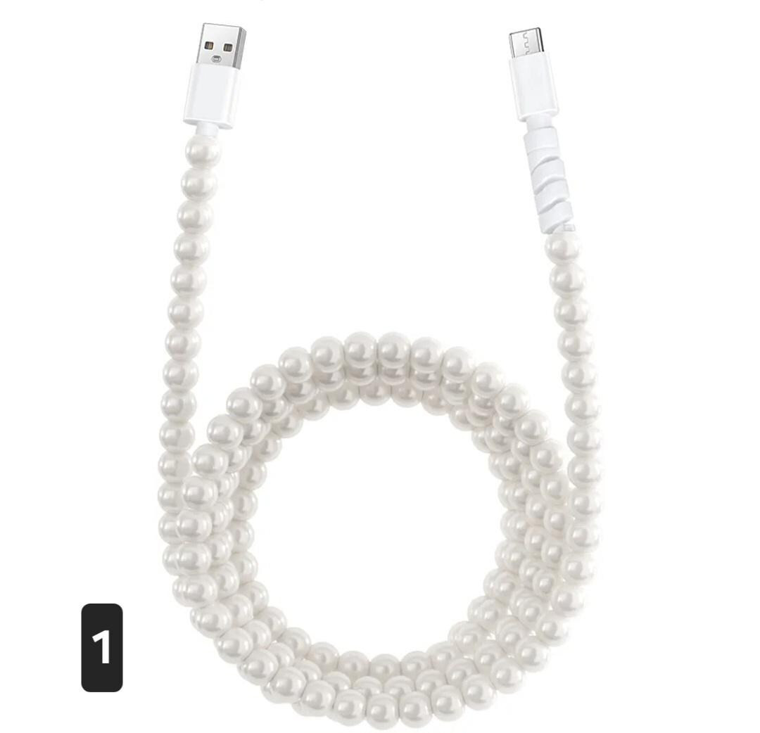 Beaded Charging Cords - Fit for All Devices. Fast Chargers, 2-in-1 Chargers, Usb A to Usb C/iphon... | Etsy (US)