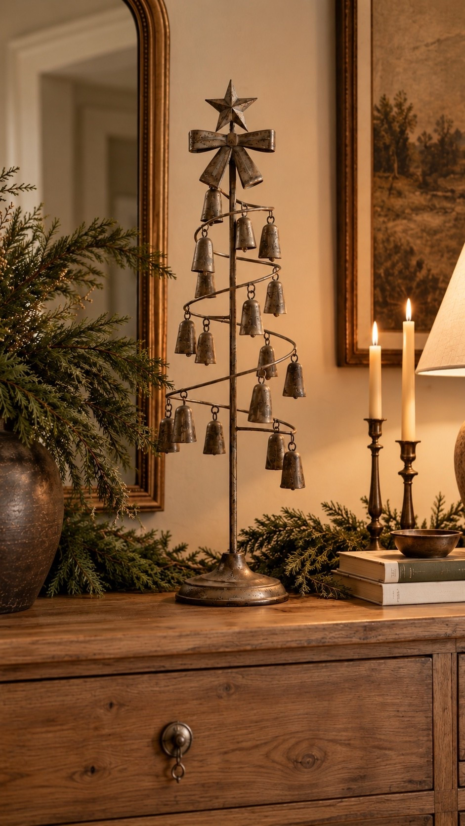 Oh my gosh, never seen anything like this new from Wayfair. It’s also tall too so it would make a statement on your Entryway table in your living room room anywhere really Holiday decor Christmas decor brass Holiday

#LTKSaleAlert #LTKHome