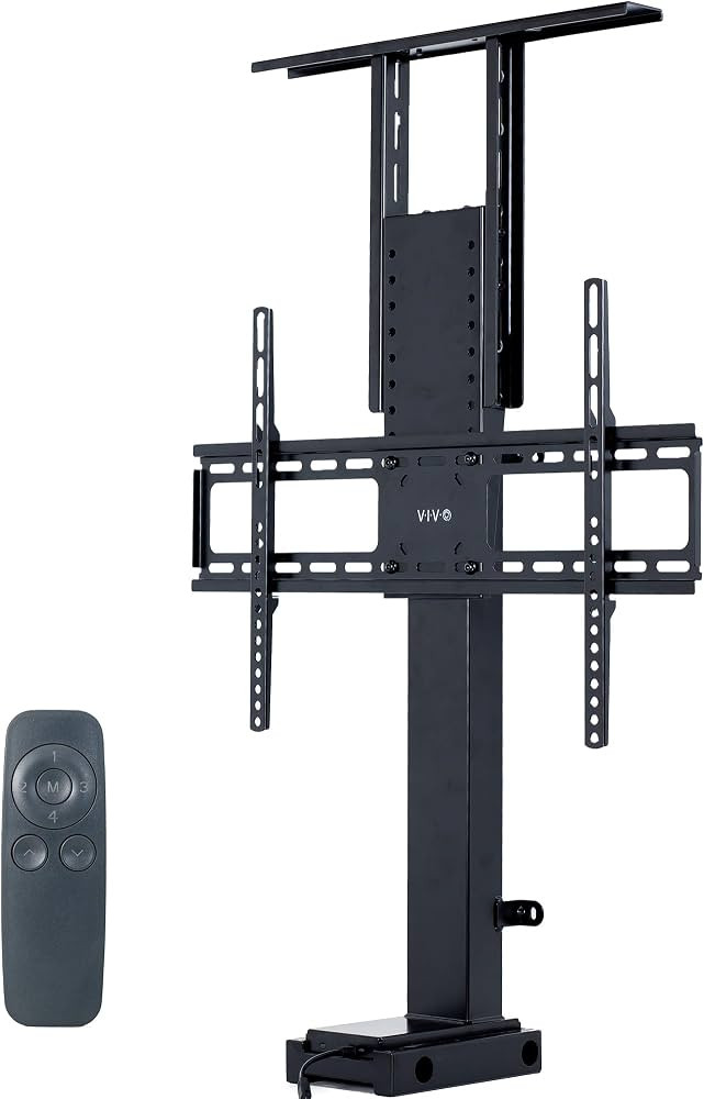 VIVO Motorized TV Stand for 32 to 65 inch Screens, Vertical Lift Television Stand with Remote Con... | Amazon (US)