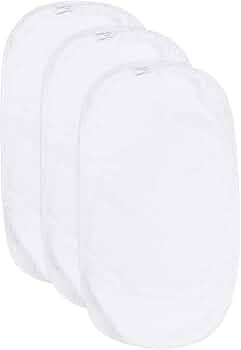 Natemia Muslin Baby Burp Cloths - Large 21”x11” Size - Super Absorbent Ultra Soft Rayon Made ... | Amazon (US)