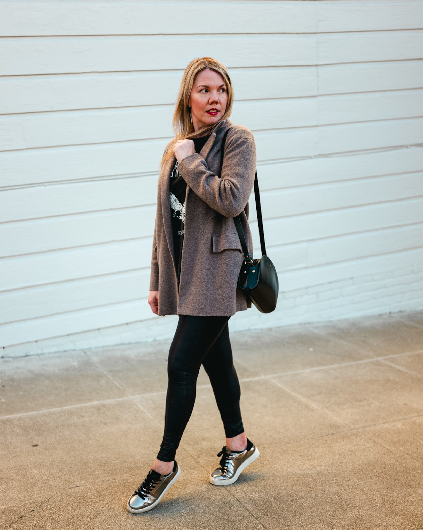 These Amazon faux leather leggings are a #spanx #dupe

#LTKover40 #LTKstyletip #LTKfindsunder50