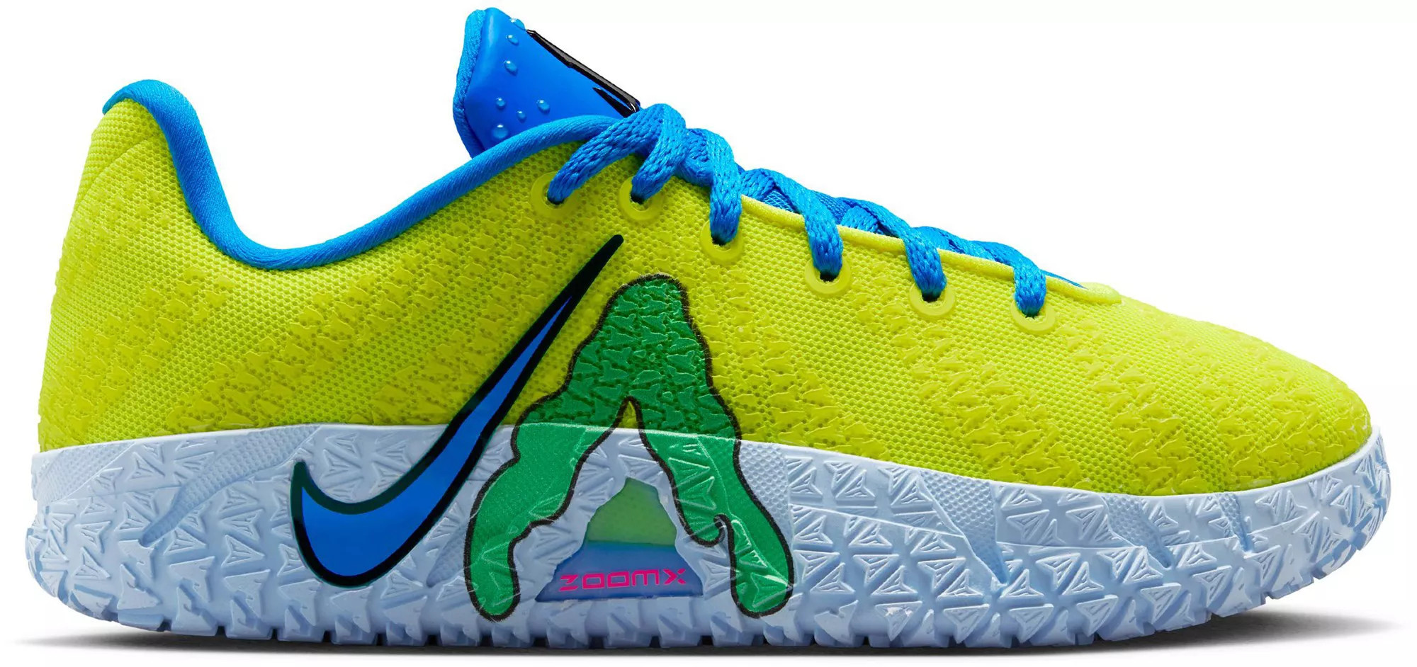 Nike Kids' Grade School Ja 3 'Kool Aid' Basketball Shoes, Size 4.5, Lemon Venom/Lt Photo Blue | DICK'S Sporting Goods