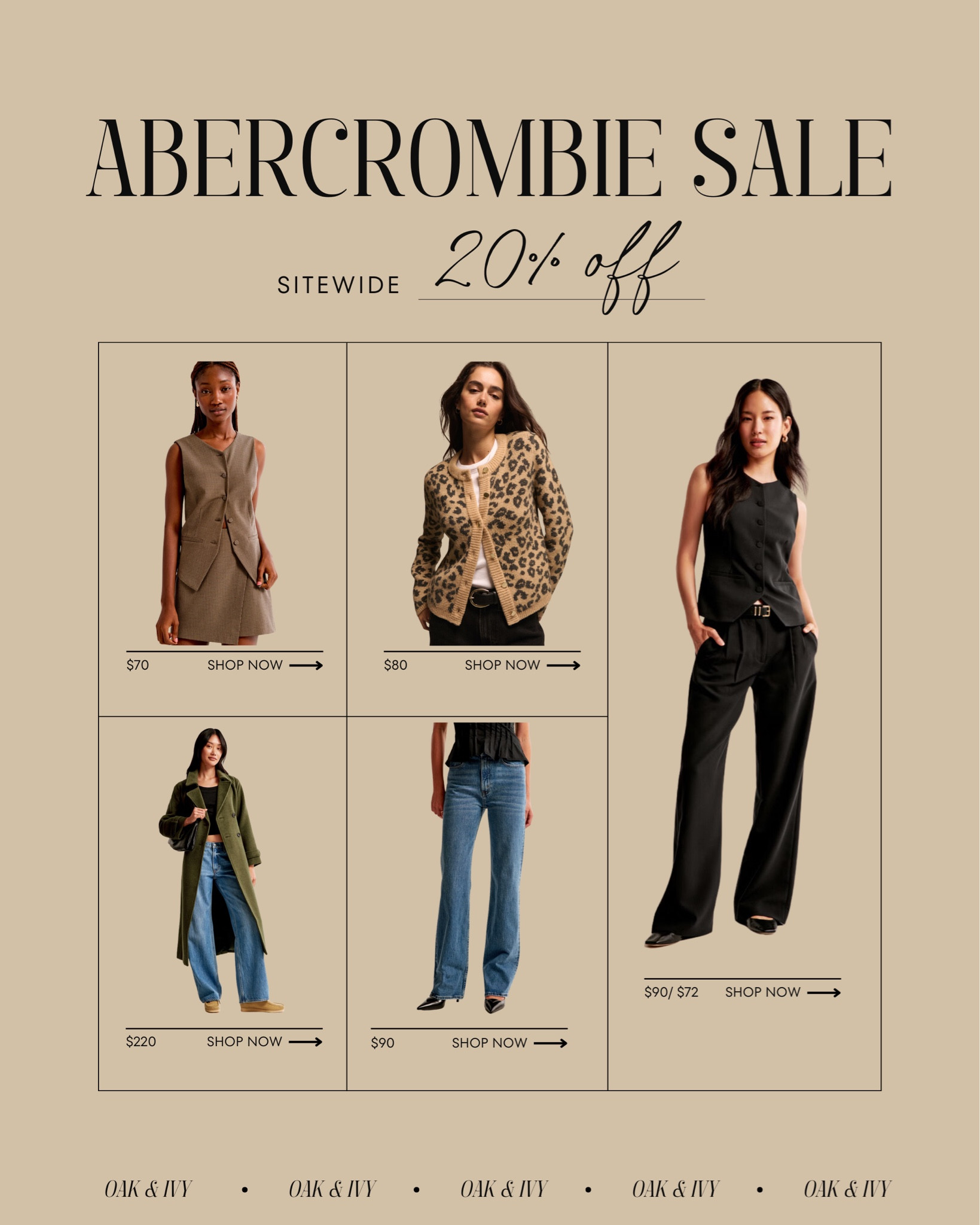 Abercrombie is 20% Off Sitewide for the LTKFallSale. Here are some of my picks for Fall! Shop in the app! Use Code AFLTK

#LTKOver40 #LTKSaleAlert #LTKFallSale