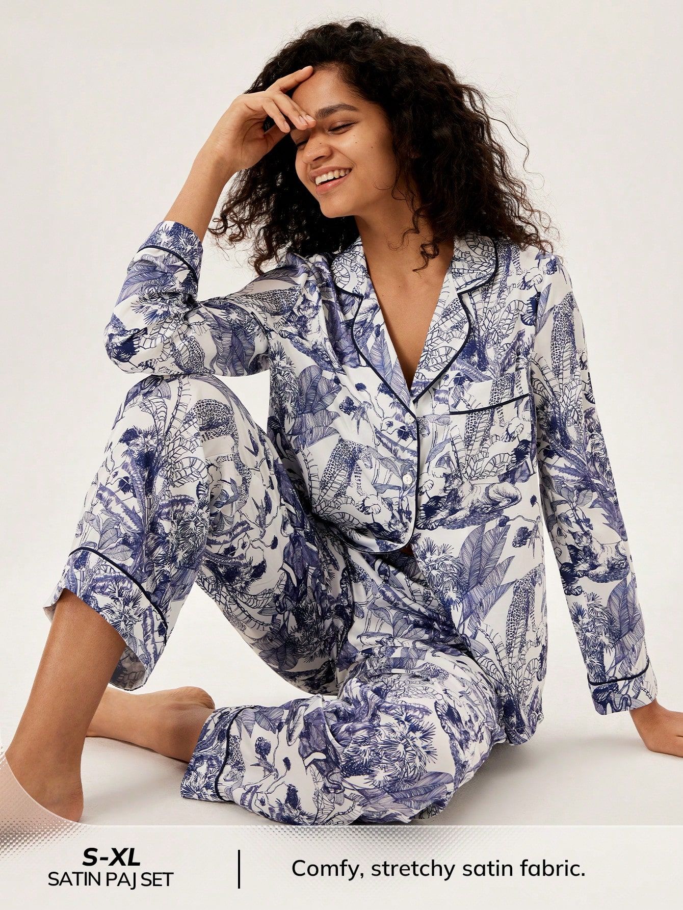 Luvlette Satin Pajama Set | SHEIN