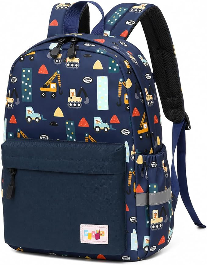 mygreen Toddler Backpack, Kids Backpack for Boys and Girls with Chest Strap | Amazon (US)