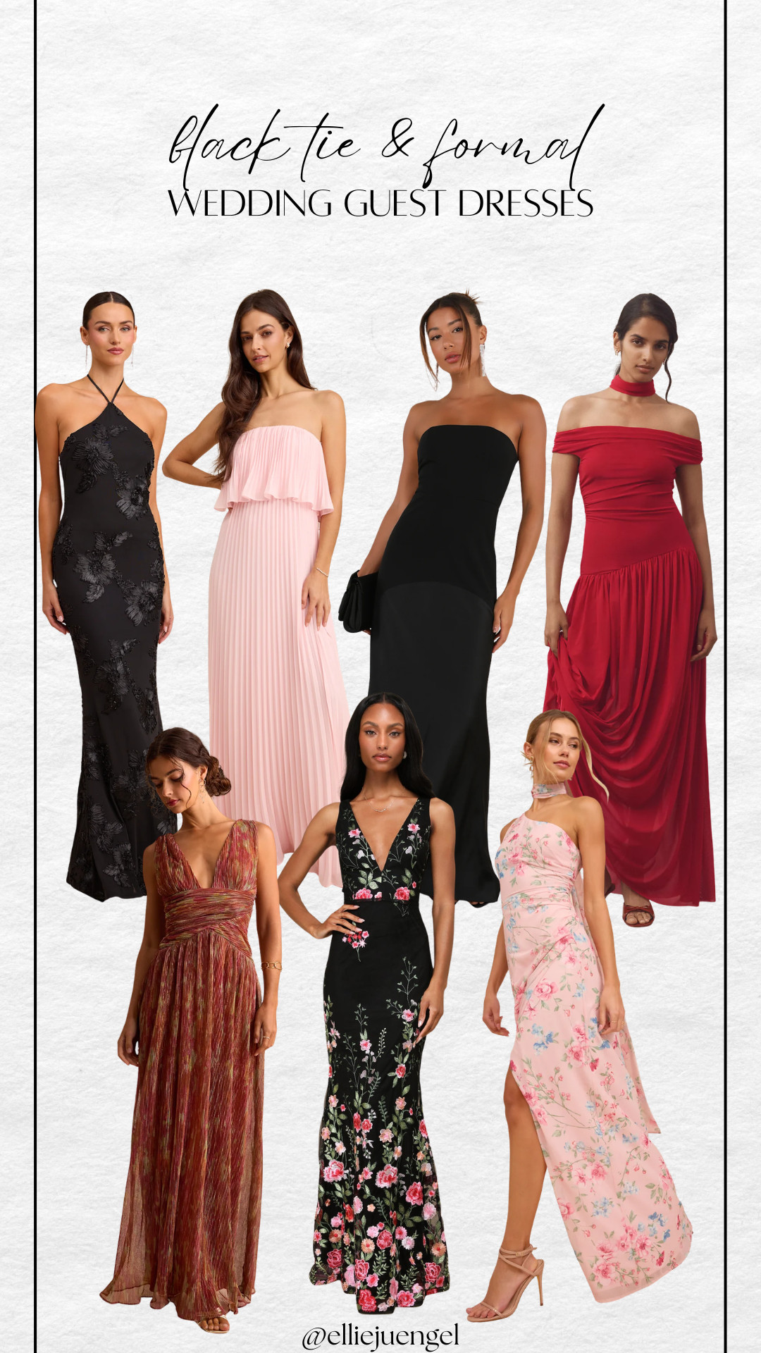 Wedding guest dresses for every a formal or black tie wedding!  

 #LTKootd #LTKSeasonal #LTKWedding