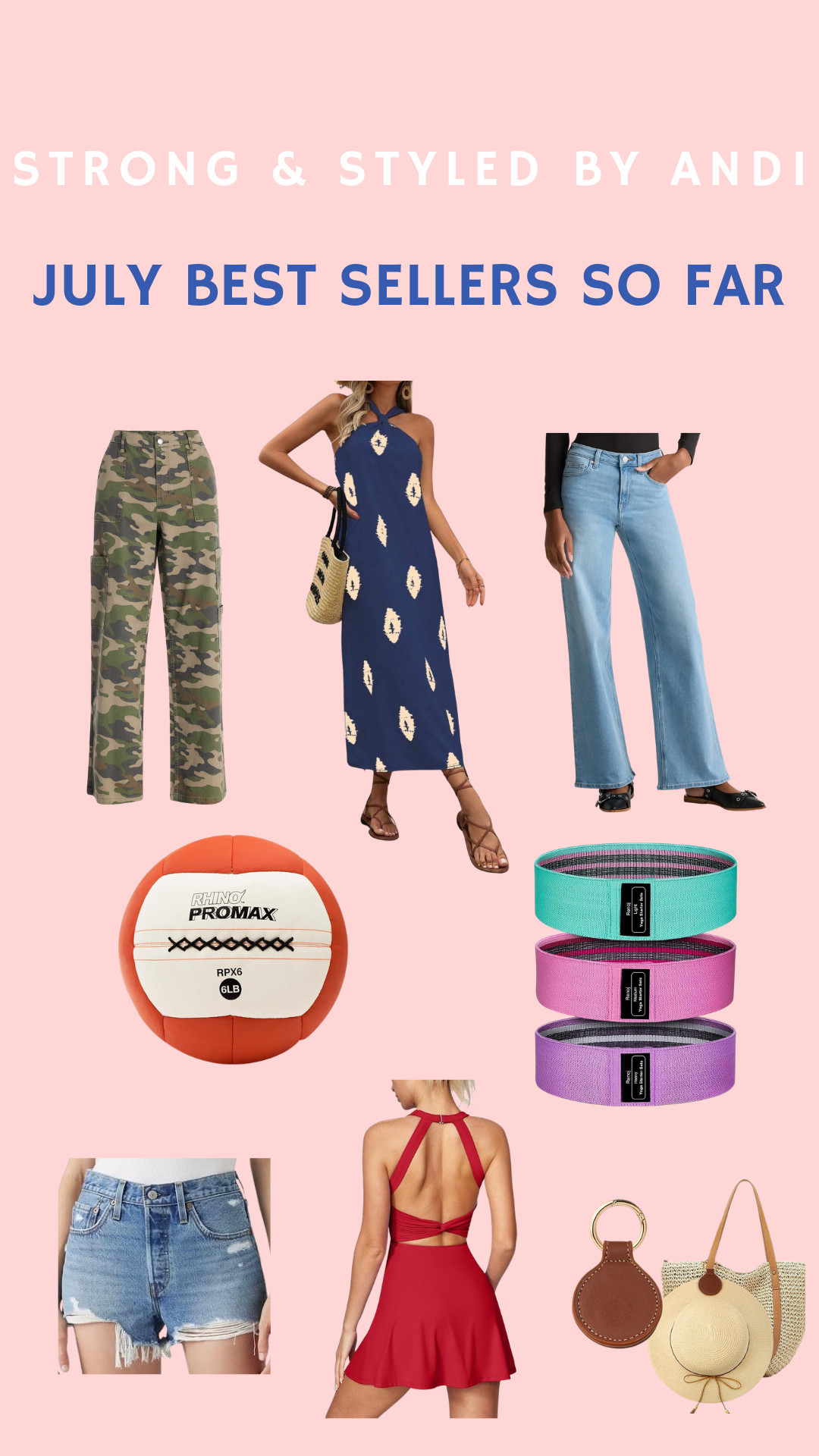 July has been all over the place with exercise equipment, fashion finds, and travel hacks! I'm always on the lookout for deals and solutions, and these items fit the bill! 

 #LTKdayinmylife #LTKActive #LTKTravel