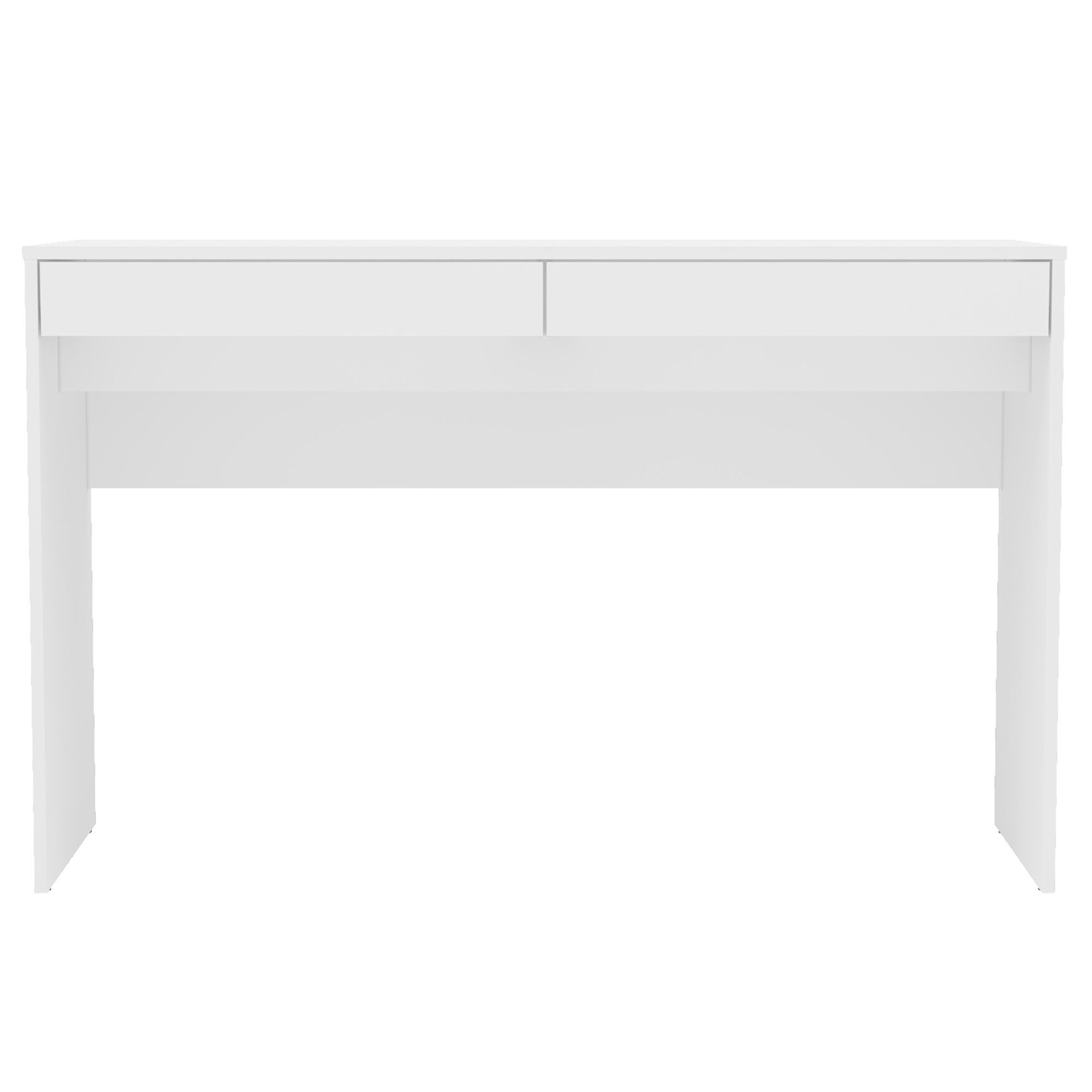Polifurniture Lindoia 2 Drawer Desk, White | Walmart (US)
