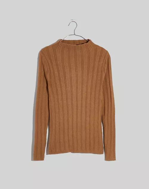 Leaton Mockneck Pullover Sweater | Madewell