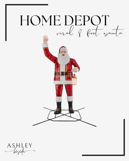 The viral 8 foot tall santa from Home Depot is on the way to my house! I can’t wait to get this guy set up in our front yard!!

Home Depot / santa / outdoor decor / Christmas decor 

#LTKSeasonal #LTKhome #LTKHoliday