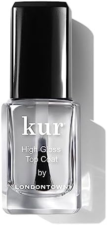 LONDONTOWN High Gloss Top Coat – Glass-Like Shine, Smooth Finish, Streak-Free Application with ... | Amazon (US)