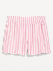 High-Waisted Linen-Blend Pull-On Shorts -- 3.5-inch inseam | Old Navy (US)