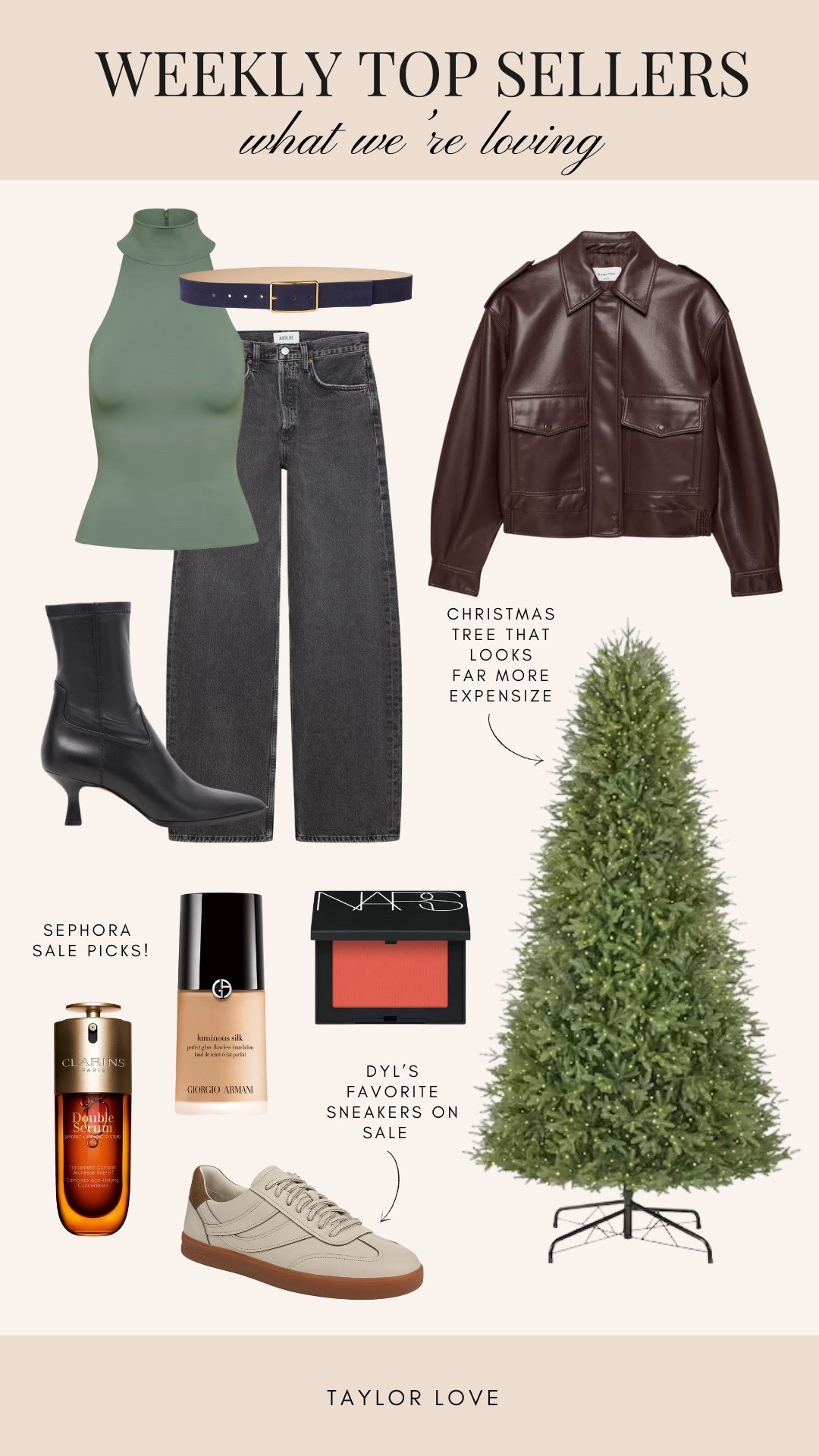 This weeks top sellers, including our exact Christmas tree! 🎄

#LTKHoliday #LTKBeauty #LTKSaleAlert