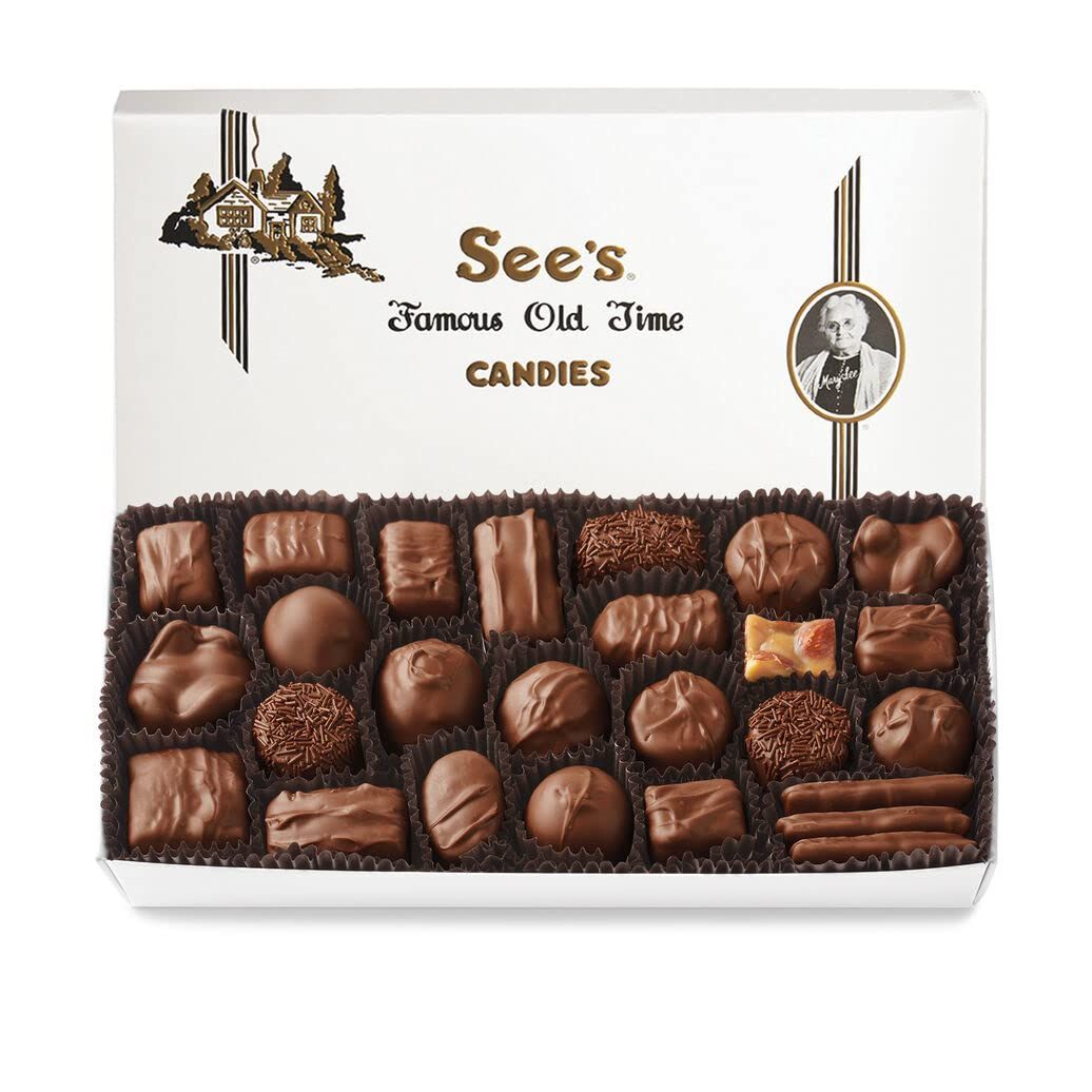 See's Candies Milk Chocolates (1 Pound, White Wrap) | Amazon (US)