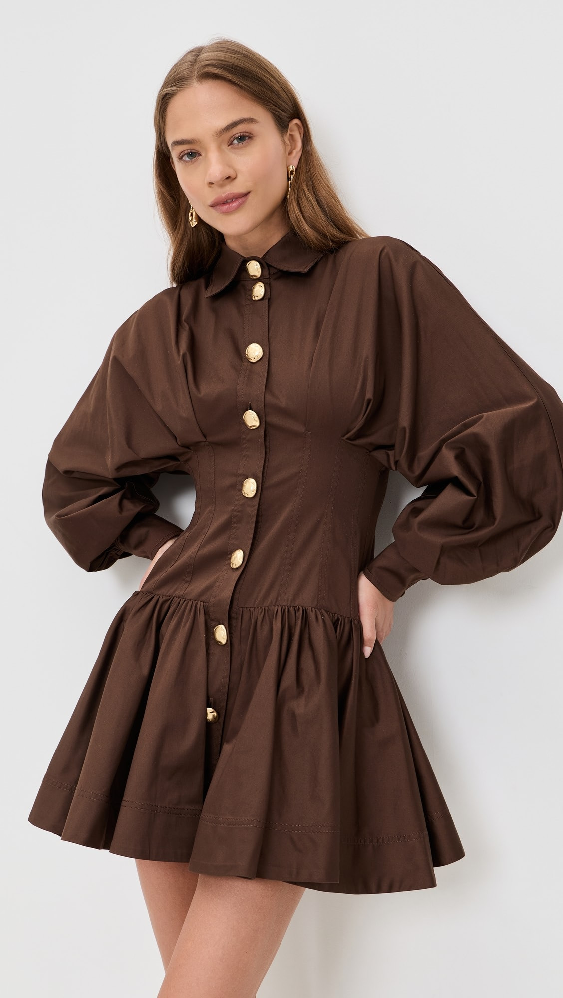 Alexa Long Sleeve Mini Dress | Shopbop