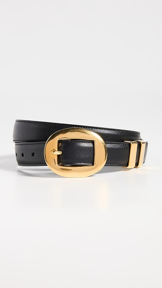 Vintage Brass Buckle Belt | Shopbop