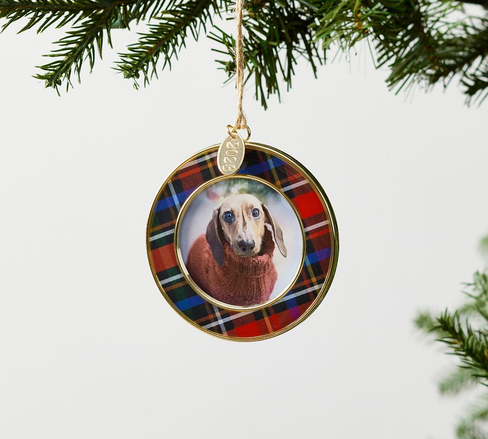 2023 Dated Enamel Frame Ornament | Pottery Barn (US)
