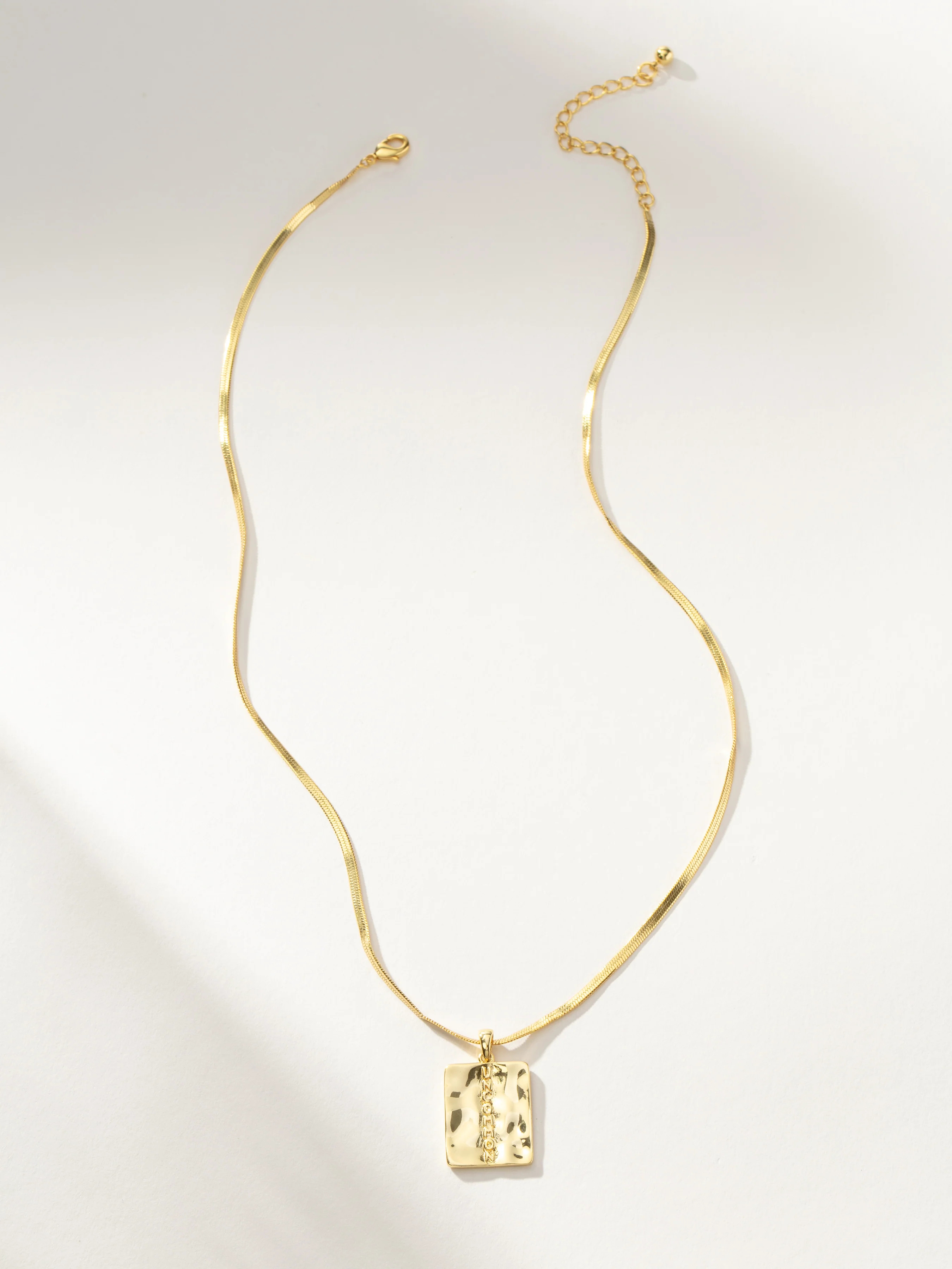 Uncommon Chain and Pendant Statement Necklace in Gold | Uncommon James | Uncommon James