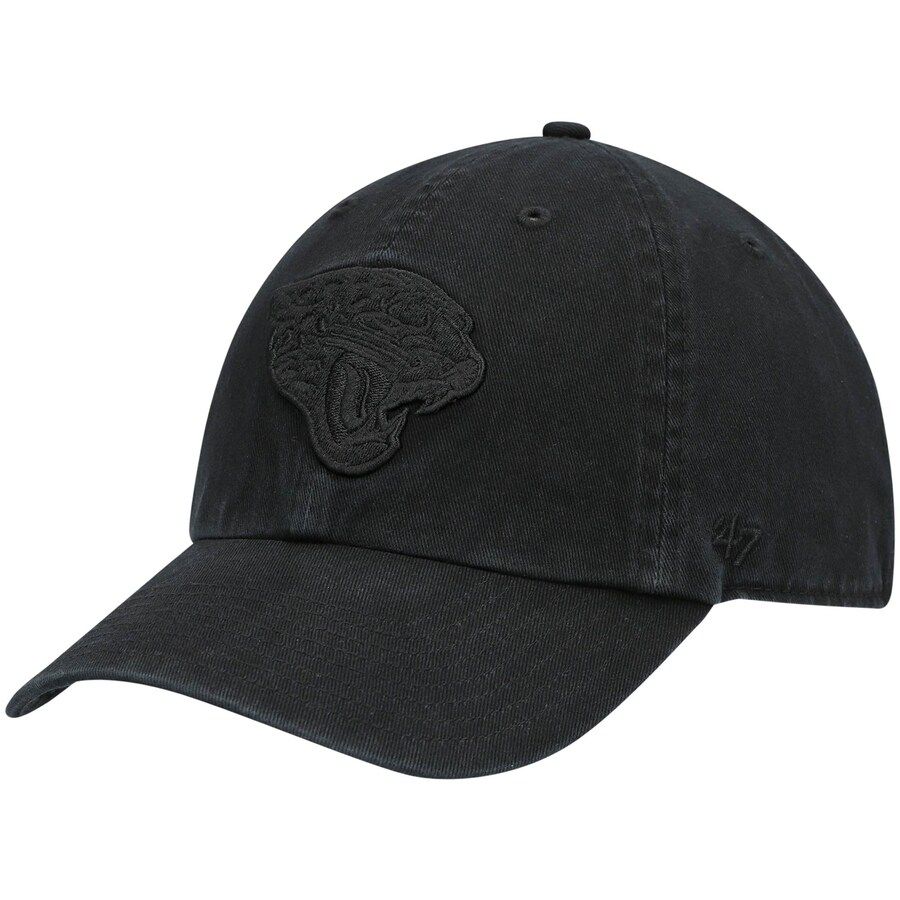 Jacksonville Jaguars '47 Team Tonal Clean Up Adjustable Hat – Black | Fanatics