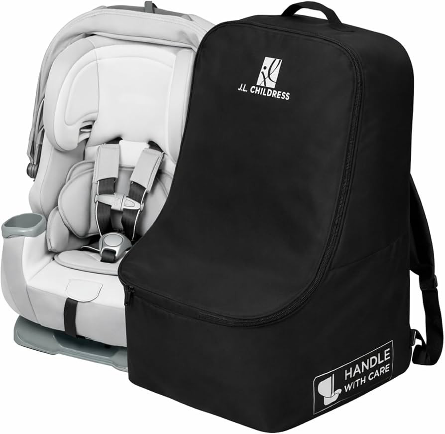 J.L. Childress Padded Backpack Car Seat Bag - Car Seat Travel Bag for Airplane, Fits Most Baby & ... | Amazon (US)