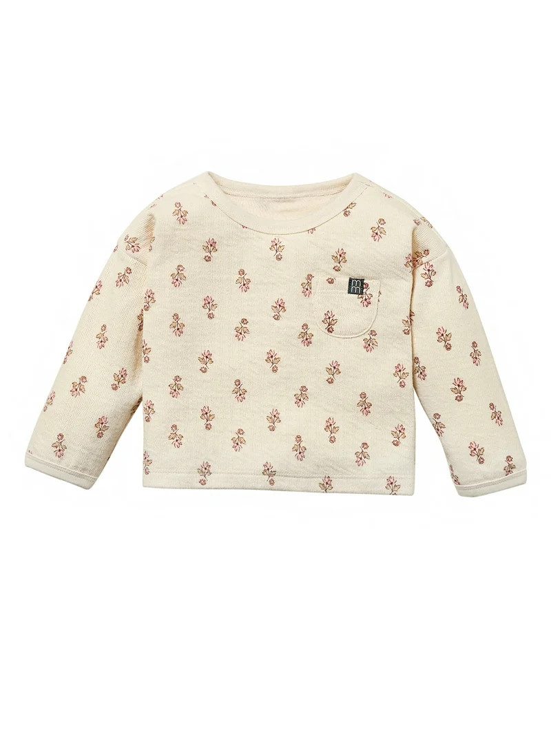 Modern Moments by Gerber Baby Neutral Organic Drop Shoulder Top, Sizes 0/3 Months - 24 Months | Walmart (US)