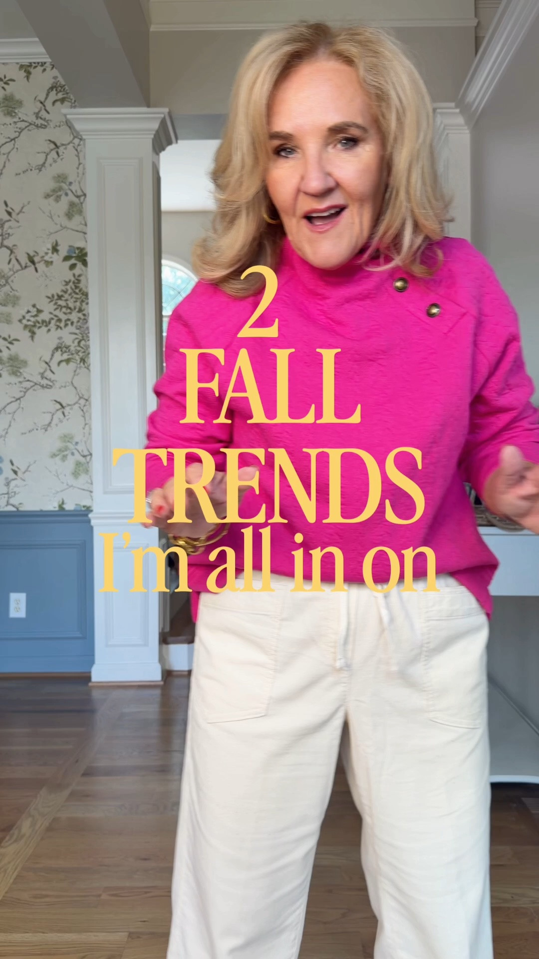 #talbotspartner #talbots #ad @talbotsofficial
Favorite time of year to shop! Sizing details below so you can create your own fall capsule and outfits
LIghtweight corduroy drawstring ankle pants medium petite
Embroidered blouse medium petite
Corduroy swing jacket medium petite
Satin blouse medium petite
Navy Corduroy blazer 10 petite (roomy enough for a nice sweater layer underneath)
Pink cable knit sweatshirt medium
Black dress 8 regular (I like this longer midi length on me)

Fall outfits, fall trends drawstring pants fall jackets wedding guest dress

#LTKOver40 #LTKSaleAlert #LTKPetite