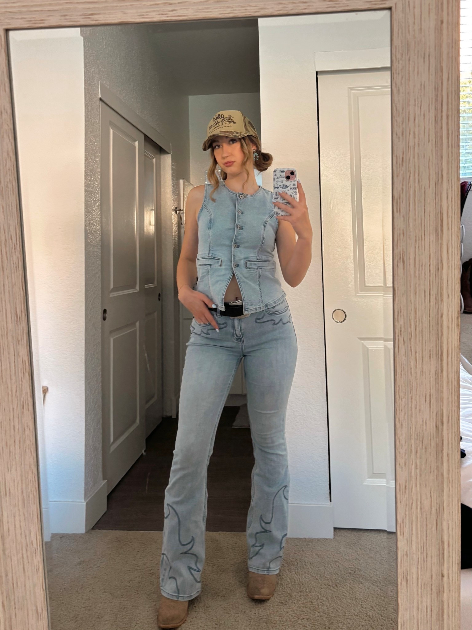 all denim outfits 🩵