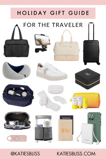 Holiday gift guide 🩷 for the traveler 

Beis. Carry on. Luggage. Weekender. Duffle. Calpak. Sneakers. Cosmetic case. Toiletry bag. Supergoop. Safe. Passport holder. Portable charger. 



#LTKtravel #LTKfindsunder100 #LTKGiftGuide
