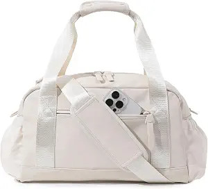 Bucosd Small Gym Bag for Women, Mini Crossbody Gym Duffle Bag with Wet Compartment, Carry on Gym ... | Amazon (US)