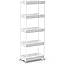 SPACEKEEPER 5-Tier Storage Cart Organizer Rolling Utility Cart, Mobile Shelving Unit Slide Out St... | Amazon (US)