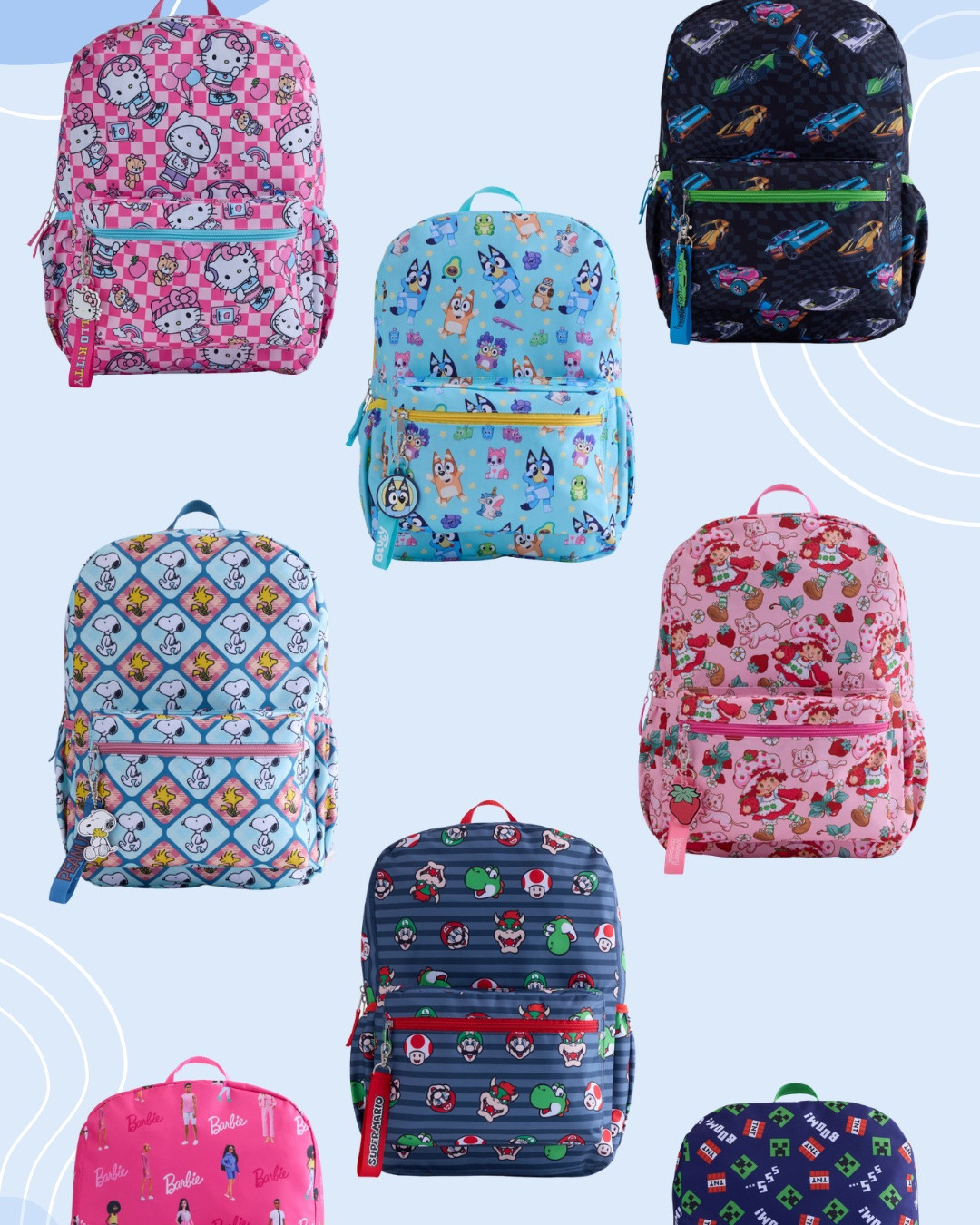 Lots of character backpacks for boys & girls @Walmart🤩👦🏻

Linking them here for easy access
(On Sale Now !)🔗🚨