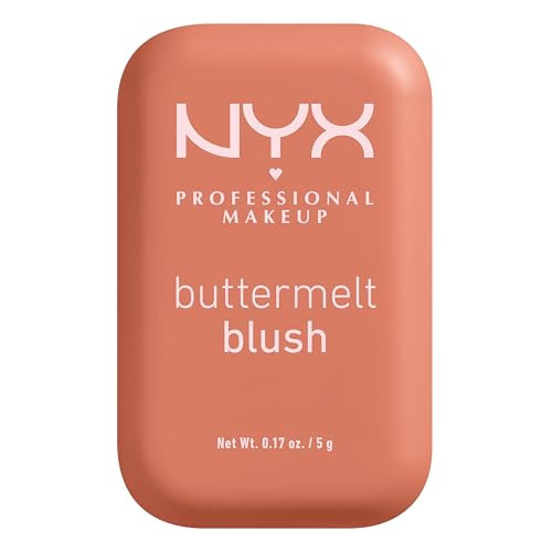 NYX Professional Makeup Buttermelt Blush- Face Makeup BUTTERMELT BLUSH 12H WEAR HIGH PIGMENT POWDER BLUSH, BUTTA SUNSET SORBET, BUTTA SUNSET SORBET, 0.17 oz | Amazon (US)