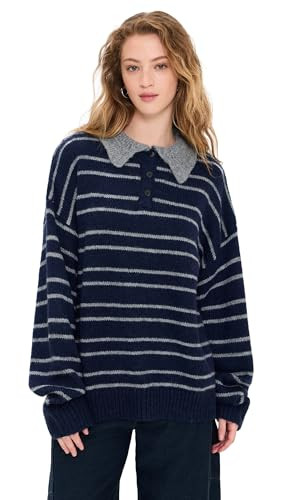 Lioness Women's Rising Sun Jersey Pullover, Navy, S-M | Amazon (US)