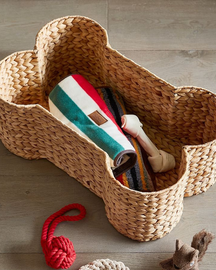 Bone shaped basket for organizing your dog’s favorite toys. #LTKRealBoringHousewife 

#LTKWatchNow #LTKHome