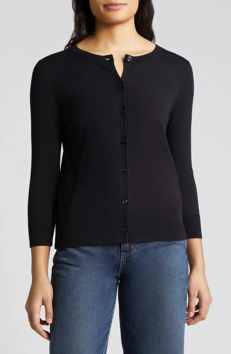 Crewneck Cardigan | Nordstrom