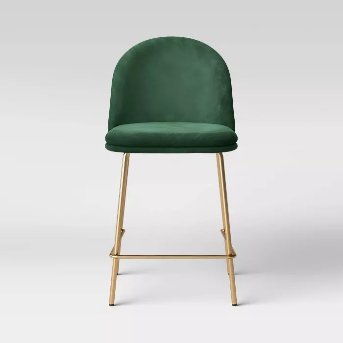 Nils Brass Base Counter Height Barstool - Project 62™ | Target