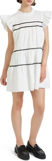 Tiered Cotton Babydoll Dress | Nordstrom
