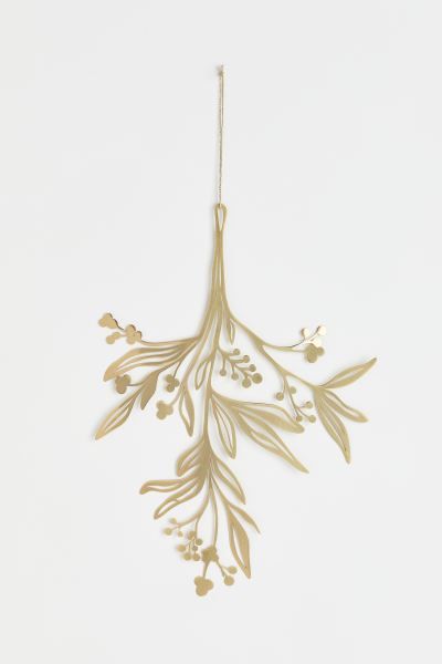 Metal Mistletoe Ornament | H&M (US + CA)