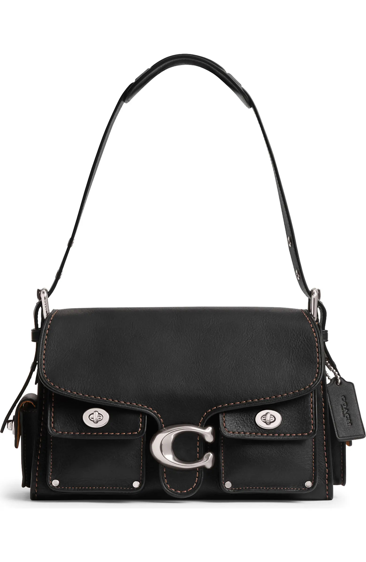 Tabby Soft Cargo Leather Shoulder Bag | Nordstrom