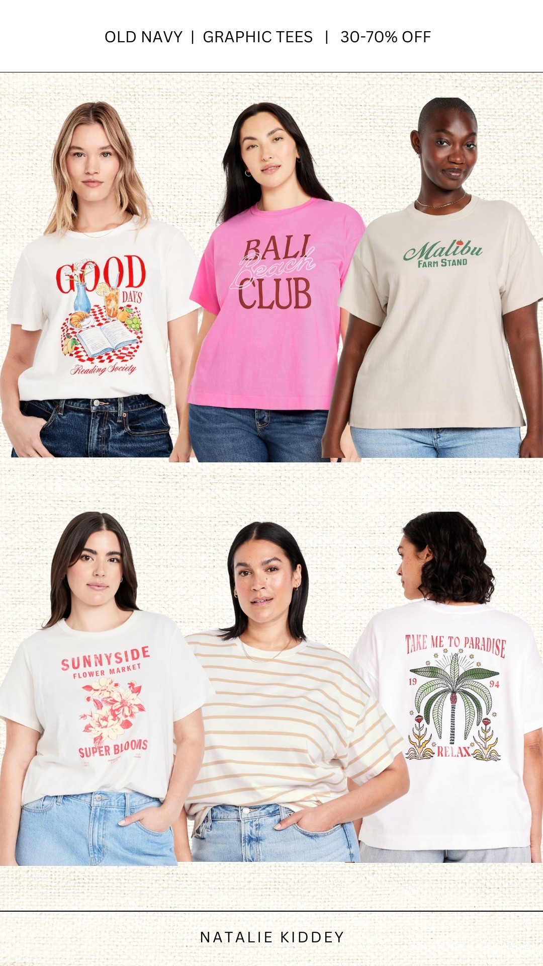 Old navy graphic tees! Huge sale right now, most as low as $6! These are by far my fave graphic tee. I order a 4x bc they do shrink sometimes. 

#LTKFindsUnder50 #LTKSeasonal #LTKPlusSize