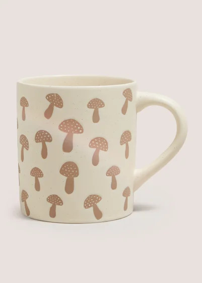 Cream Speckled Pumpkin Shaped Mug (13.1cmx9.2cmx10.2cm) | Matalan (UK)