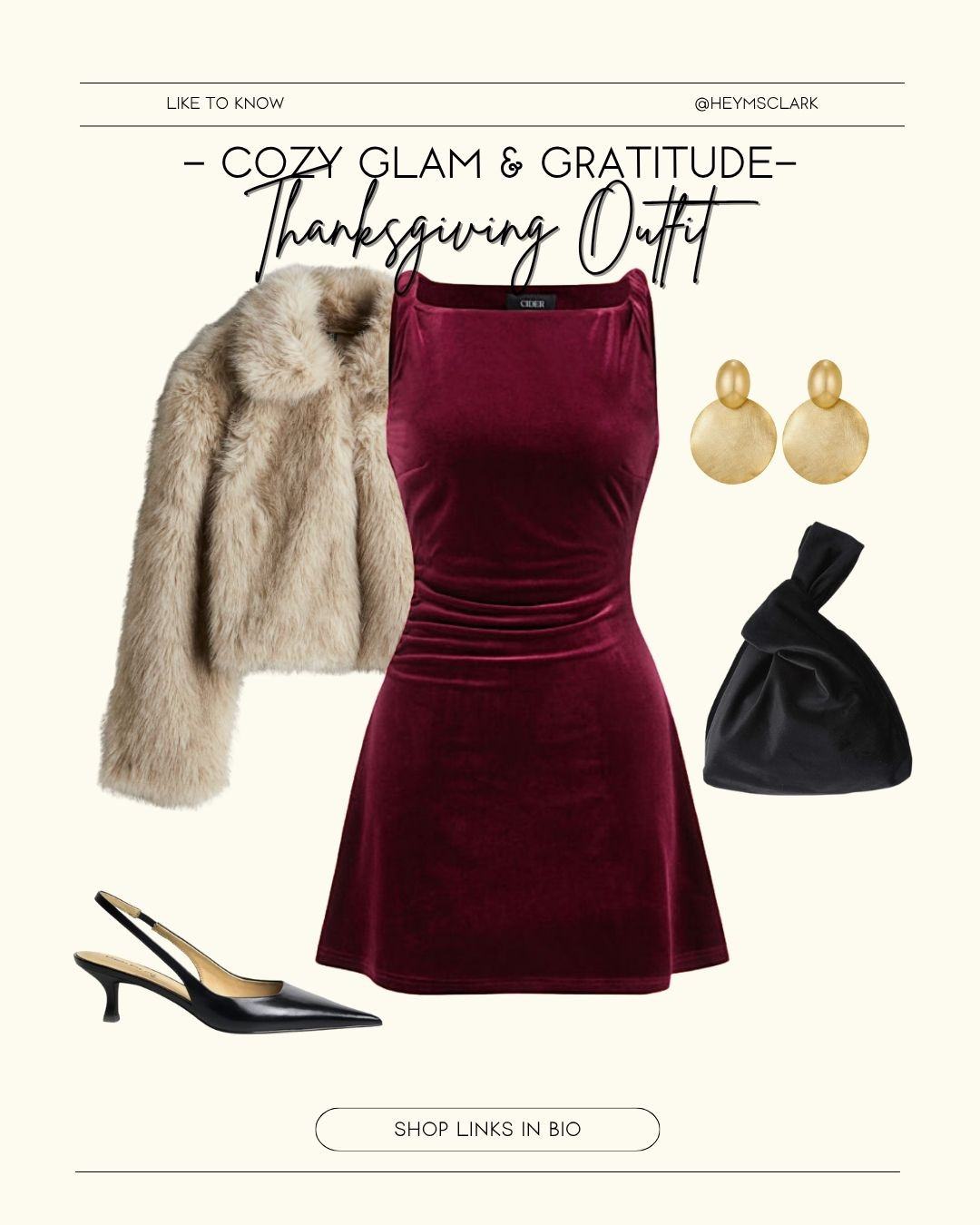 Proof you don’t need to splurge to serve looks at the table. 🥧✨

This entire Thanksgiving outfit — yes, every piece here — is under $100.
Chic, cozy, and budget-friendly… because the only thing that should be extra this season is your dessert plate. 🧡

Linked everything so you can recreate the look and still have room in your budget for pie (and seconds). 🥂🍂”



#ThanksgivingStyle #AffordableFashion #BudgetChic #LookForLess #HolidayOutfitInspo #FallFashionFinds #OOTDOnABudget #ChicAndAffordable #StyleForEveryBudget #CozyAndChic #AutumnStyle #ThankfulInStyle #EffortlessElegance #FallLookBook 

 #LTKHoliday #LTKPetite #LTKFindsUnder100