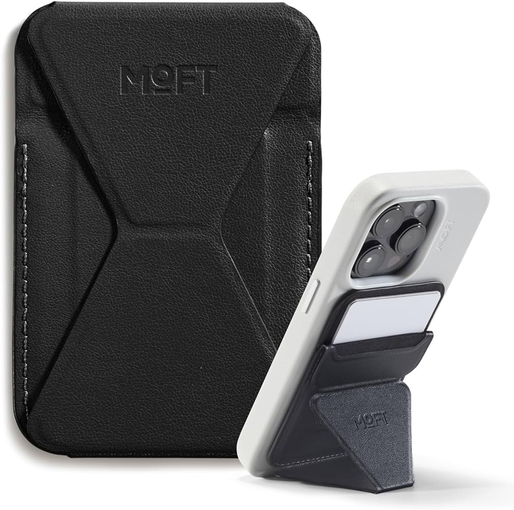 MOFT Magnetic Wallet Stand Compatible with iPhone 16/15/14/13/12 Series, Angle Adjustment & Magsa... | Amazon (US)